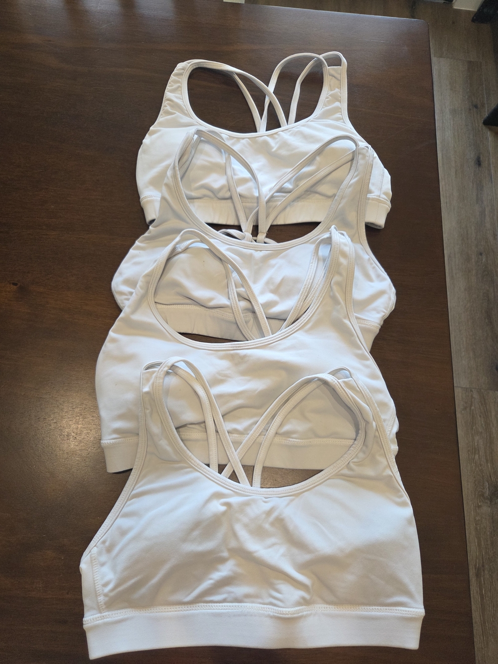 P'tula White Seamless Sports Bra